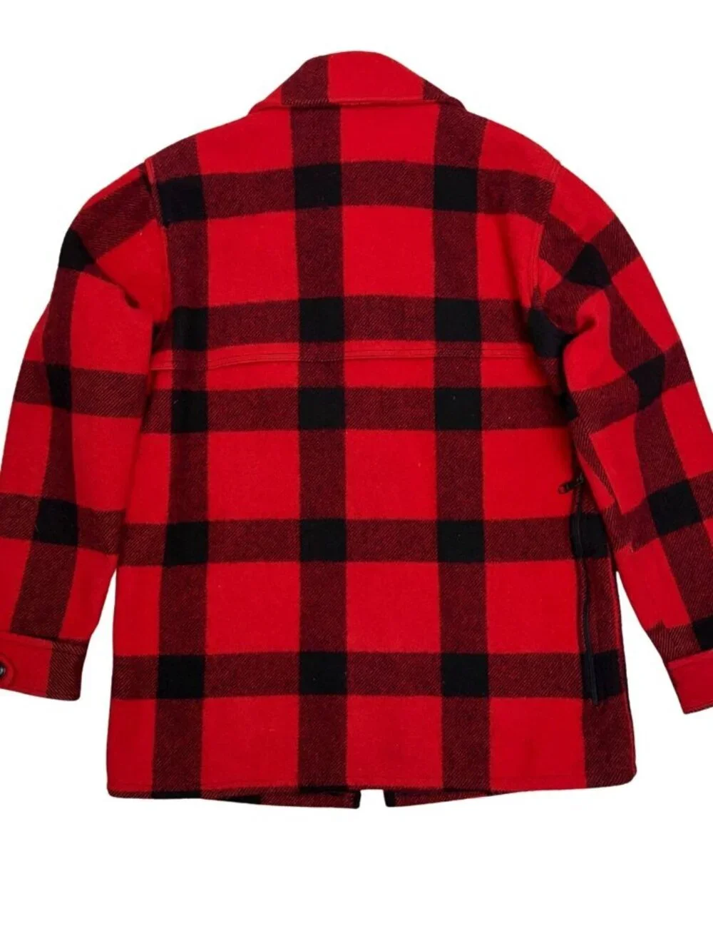 RARE VINTAGE 1950s Johnson Woolen Mills Wool Hunting Jacket Coat Red Mens Medium